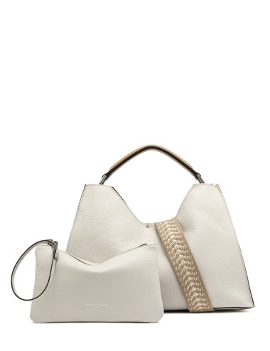 Shoulder bag AURORA SABBIA-NATURE