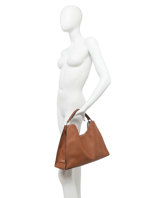Shoulder bag AURORA CARAMELLO SABBIA