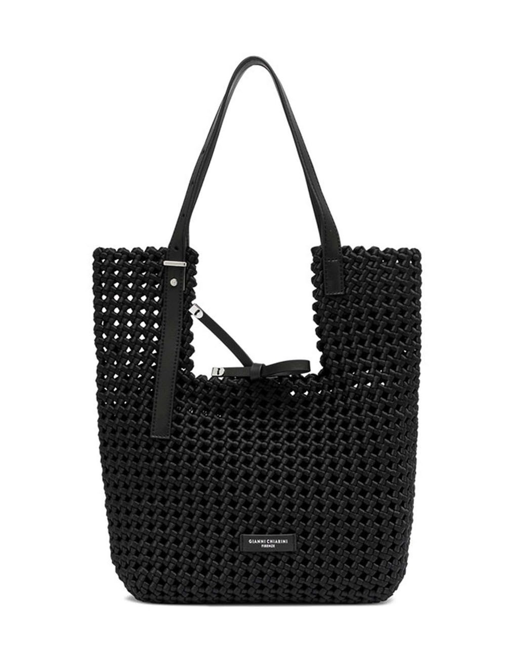 Shopping bag AVA black
