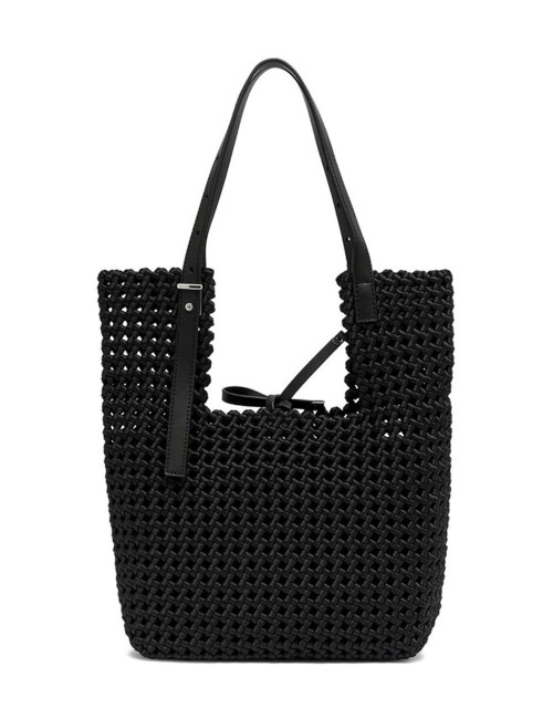 Shopping bag AVA black