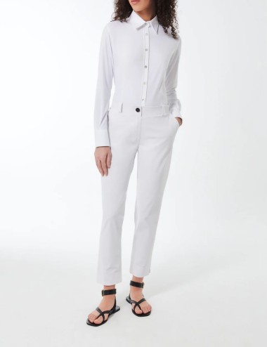 Camicia Oxford Wom Shirt bianca