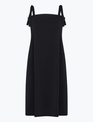 Abito Oxford Vest Wom Dress nero