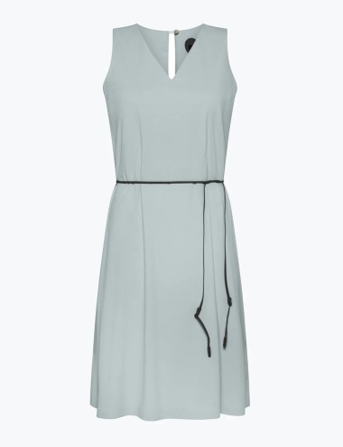 Abito Glassissimo Over V Wom Dress Light Blue
