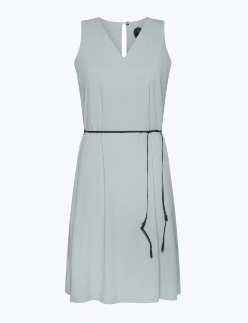 Abito Glassissimo Over V Wom Dress Light Blue
