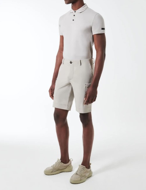 Pantalone Corto Surflex Cargo Short Pant White Sand