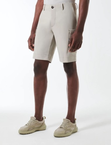 Pantalone Corto Surflex Cargo Short Pant White Sand