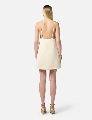 Abito in duchesse con fiori 3D lemonade