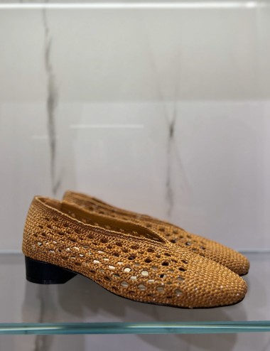 Ballerina NET INTRECCIO tan
