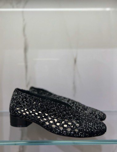 Ballerina NET INTRECCIO nera