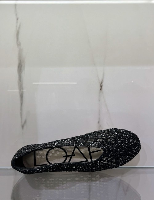Ballerina NET INTRECCIO nera