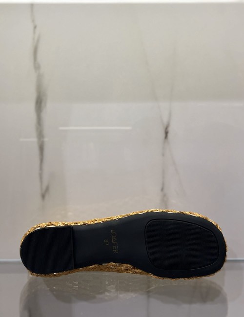 Ballerina HOLES INTRECCIO oro
