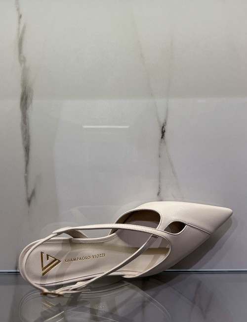 Slingback in nappa RUTH burro