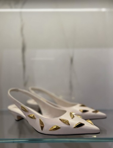 Slingback in nappa POPP burro