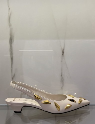 Slingback in nappa POPP burro