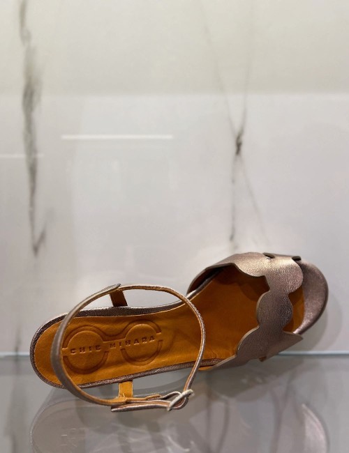 KELIS sandals with platform platinum