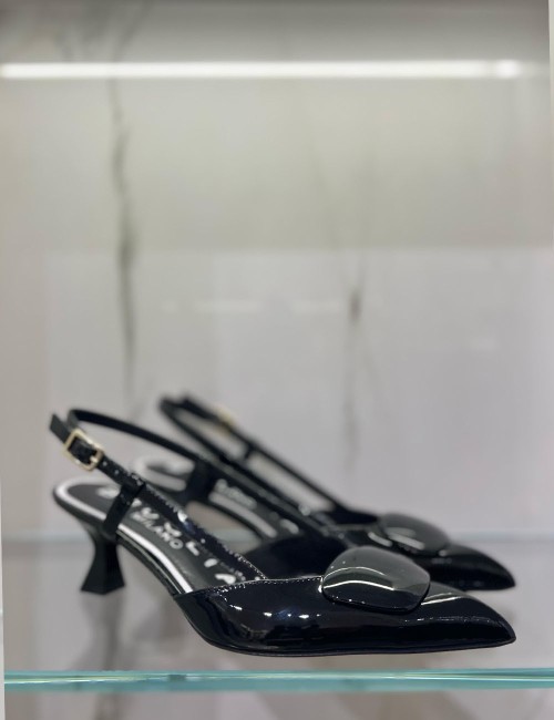 Slingback VERNICE nera