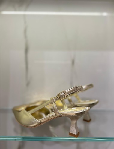 Slingback LAMINATA platino