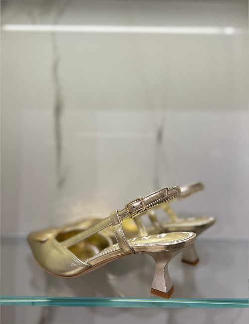 Slingback LAMINATA platino
