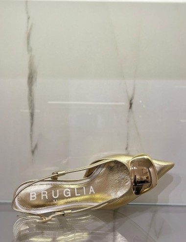 Slingback LAMINATA platino