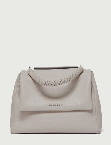 Borsa Sveva Sense Scooby Media a spalla in pelle con tracolla acqua bianca