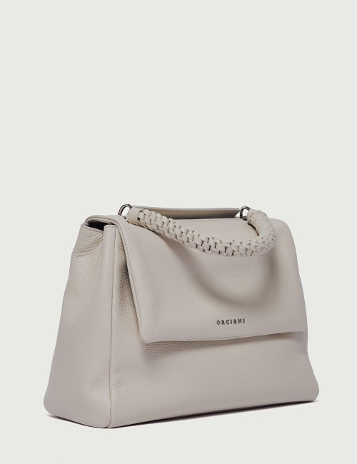 Borsa Sveva Sense Scooby Media a spalla in pelle con tracolla acqua bianca