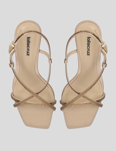 Sandalo LIBERTYS 85 con pietre nude