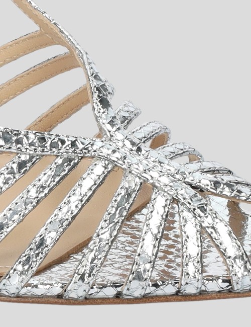 DIANA HEEL SANDALS 65 SILVER
