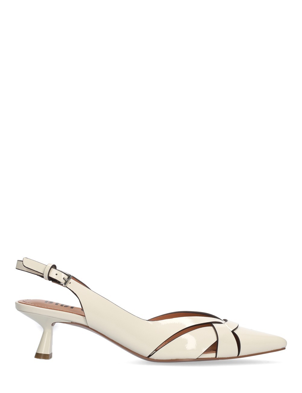 SLINGBACK NOLIA 45 PUMP BIANCA