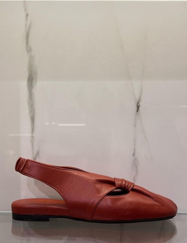 Sandali Janelle in nappa bordeaux