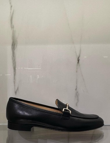 Mocassino in nappa nero