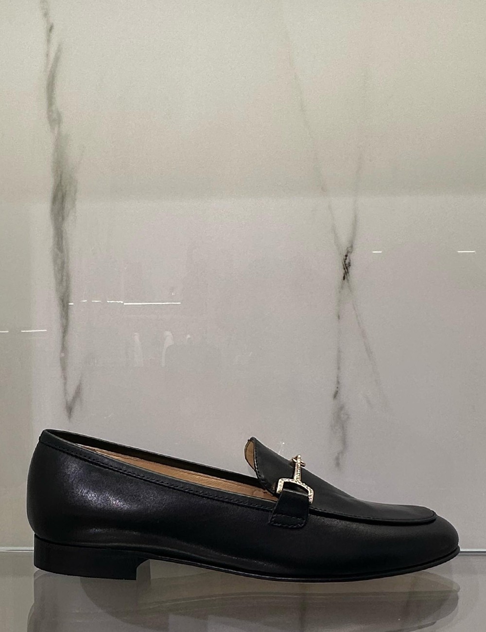 Mocassino in nappa nero