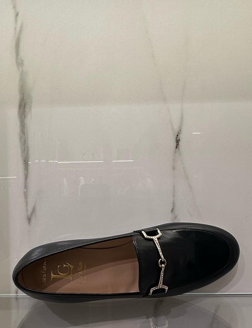 Mocassino in nappa nero