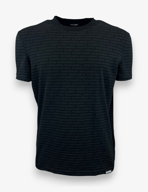 T-shirt con Slip Nero