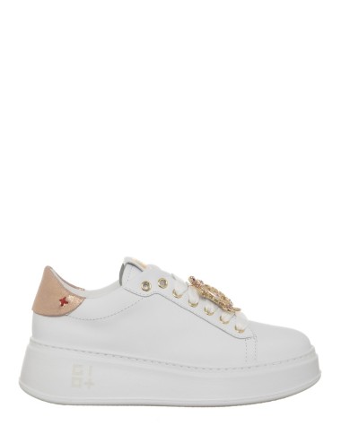 Sneakers Justine tartaruga bianca
