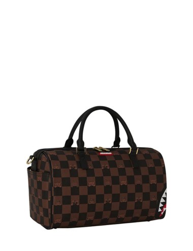 MINI BORSONE PEEKING CHARACTER CHECK MINI DUFFEL