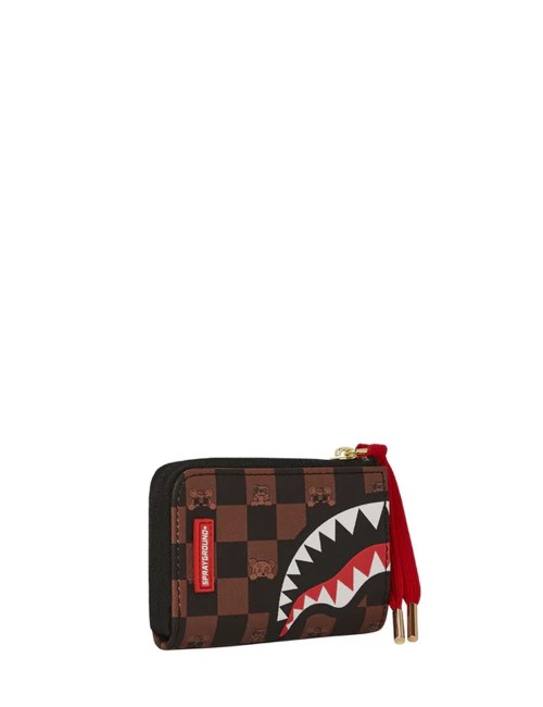 BORSELLINO PEEKING CHARACTER CHECK WALLET