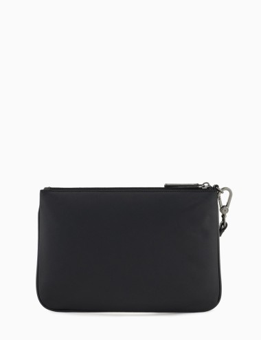Pochette in nylon riciclato ASV nera