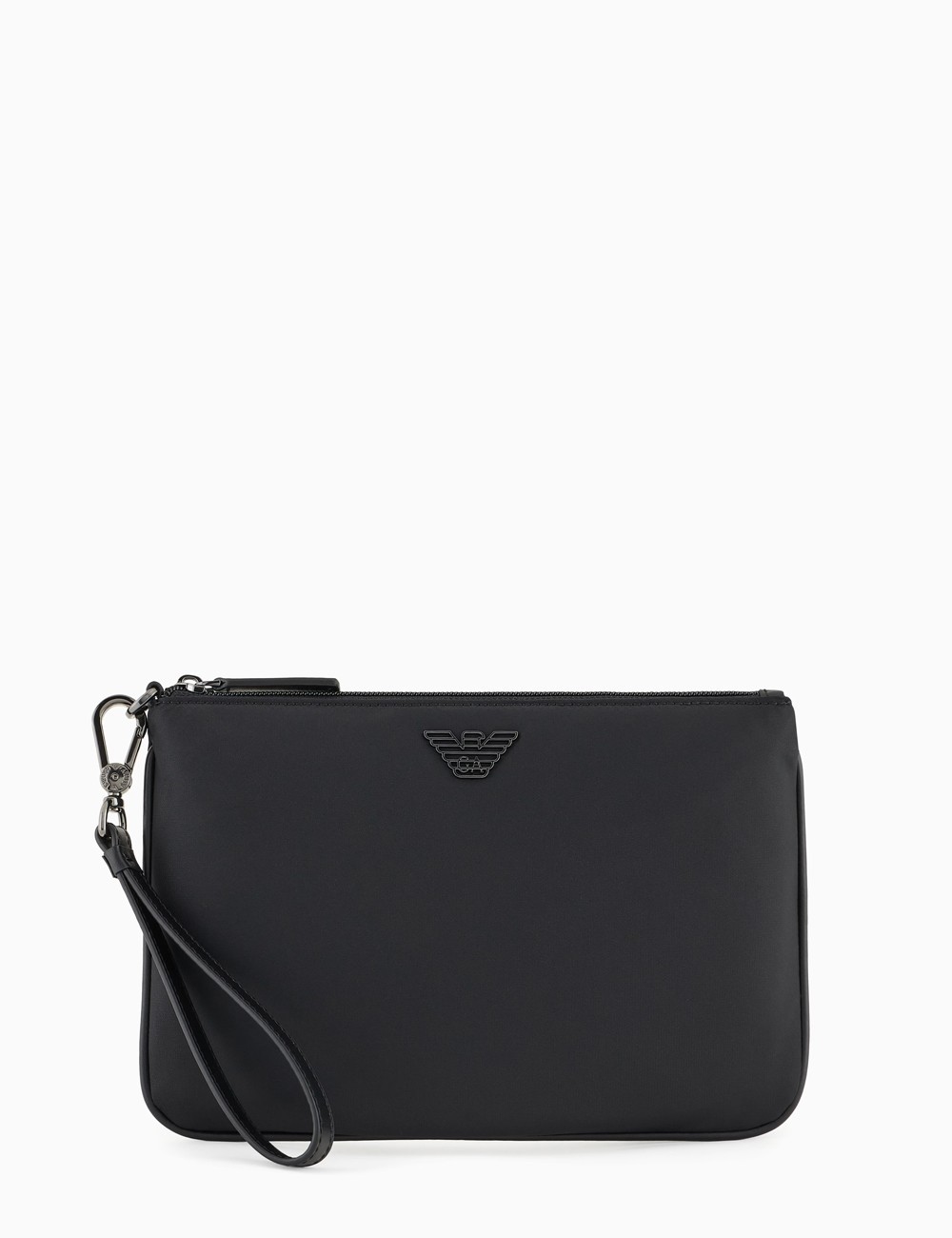 Pochette in nylon riciclato ASV nera