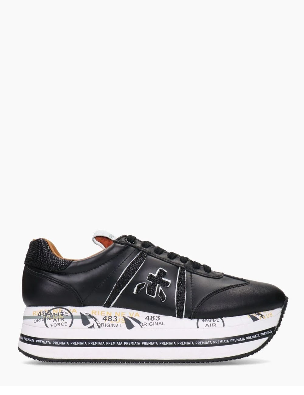 Sneakers Beth Premiata in Pelle e Tessuto