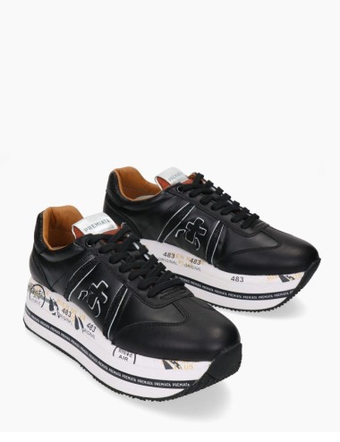 Sneakers Beth Premiata in Pelle e Tessuto