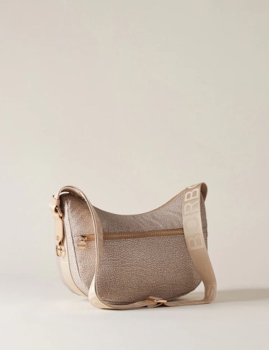 BORSA HOBO LUNA BAG SMALL SABBIA