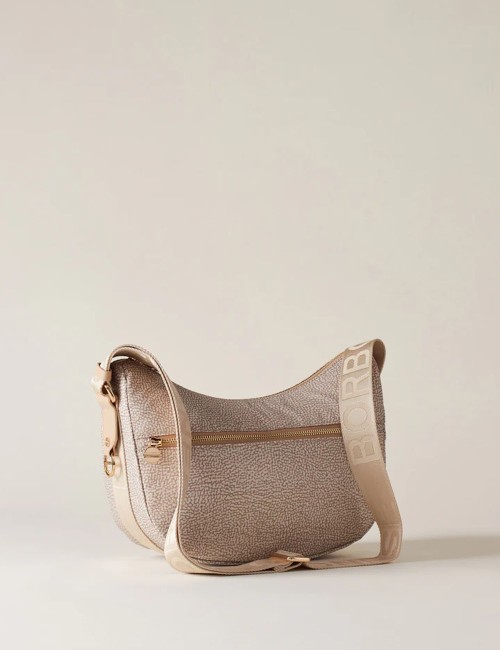 BORSA HOBO LUNA BAG SMALL SABBIA