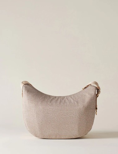 BORSA HOBO LUNA BAG SMALL SABBIA