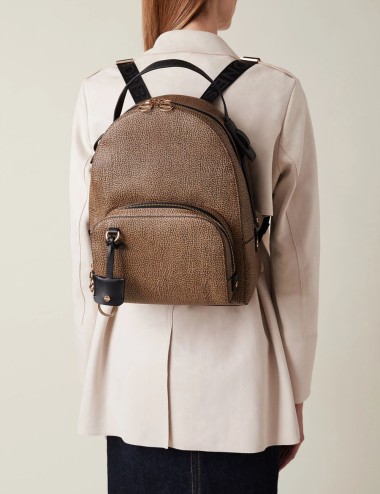 DÉJEUNER BACKPACK MEDIUM OP NATURAL/BLACK
