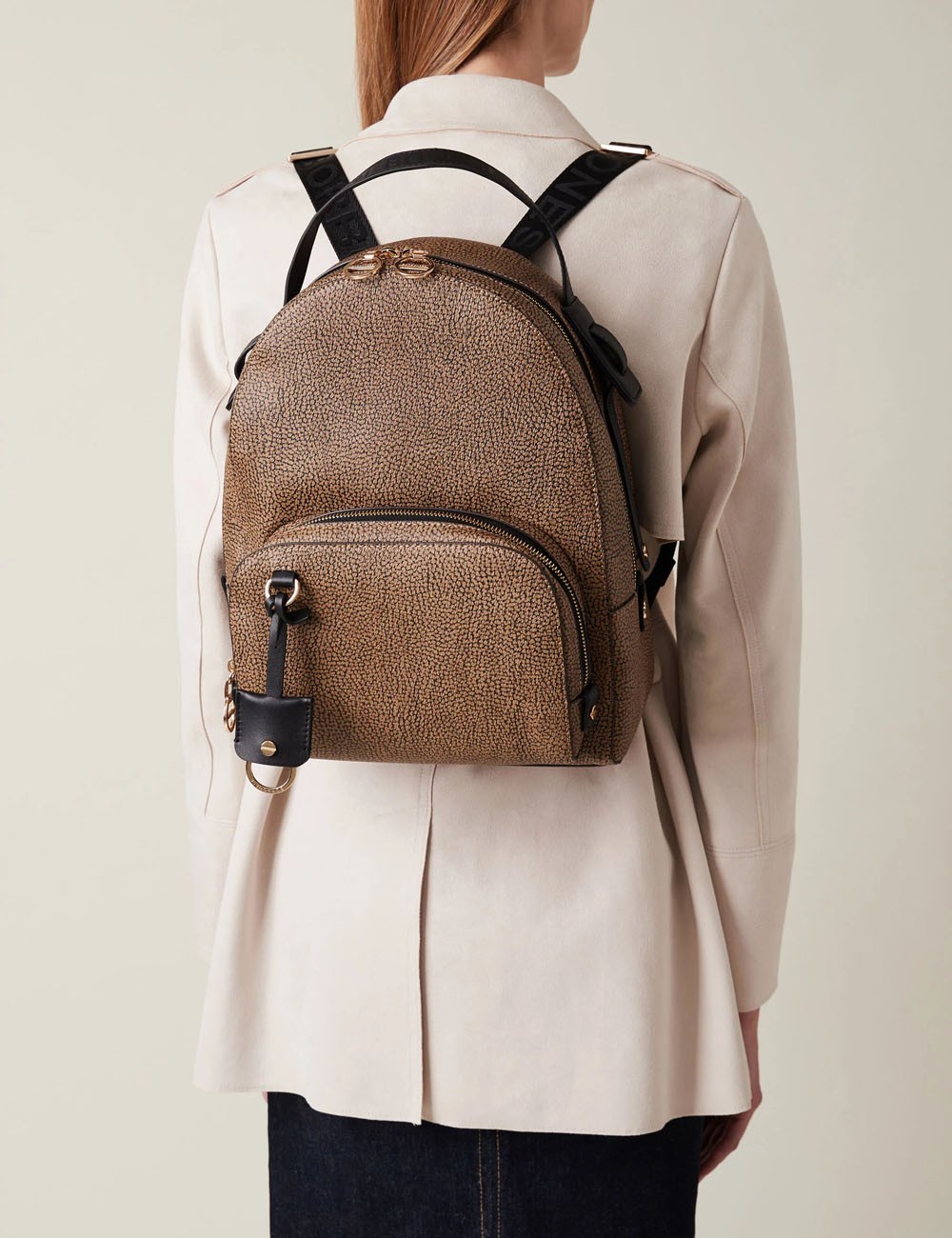 DÉJEUNER BACKPACK MEDIUM OP NATURAL/BLACK