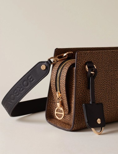DÉJEUNER CROSSBODY SMALL OP NATURAL/BLACK