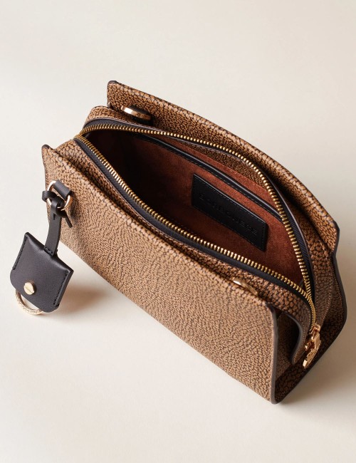 DÉJEUNER CROSSBODY SMALL OP NATURAL/BLACK