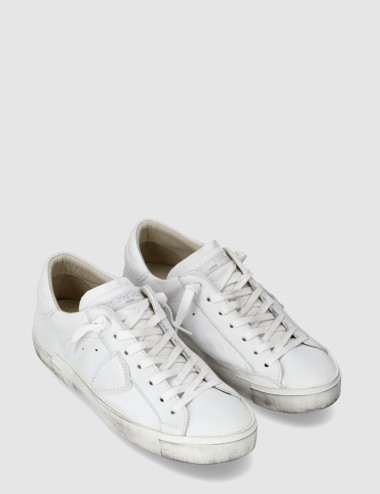 Sneaker bassa Prsx bianco e nero