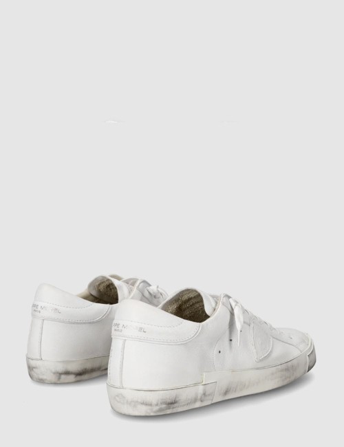 Sneaker bassa Prsx bianco e nero