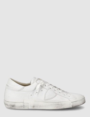 Sneaker bassa Prsx bianco e nero